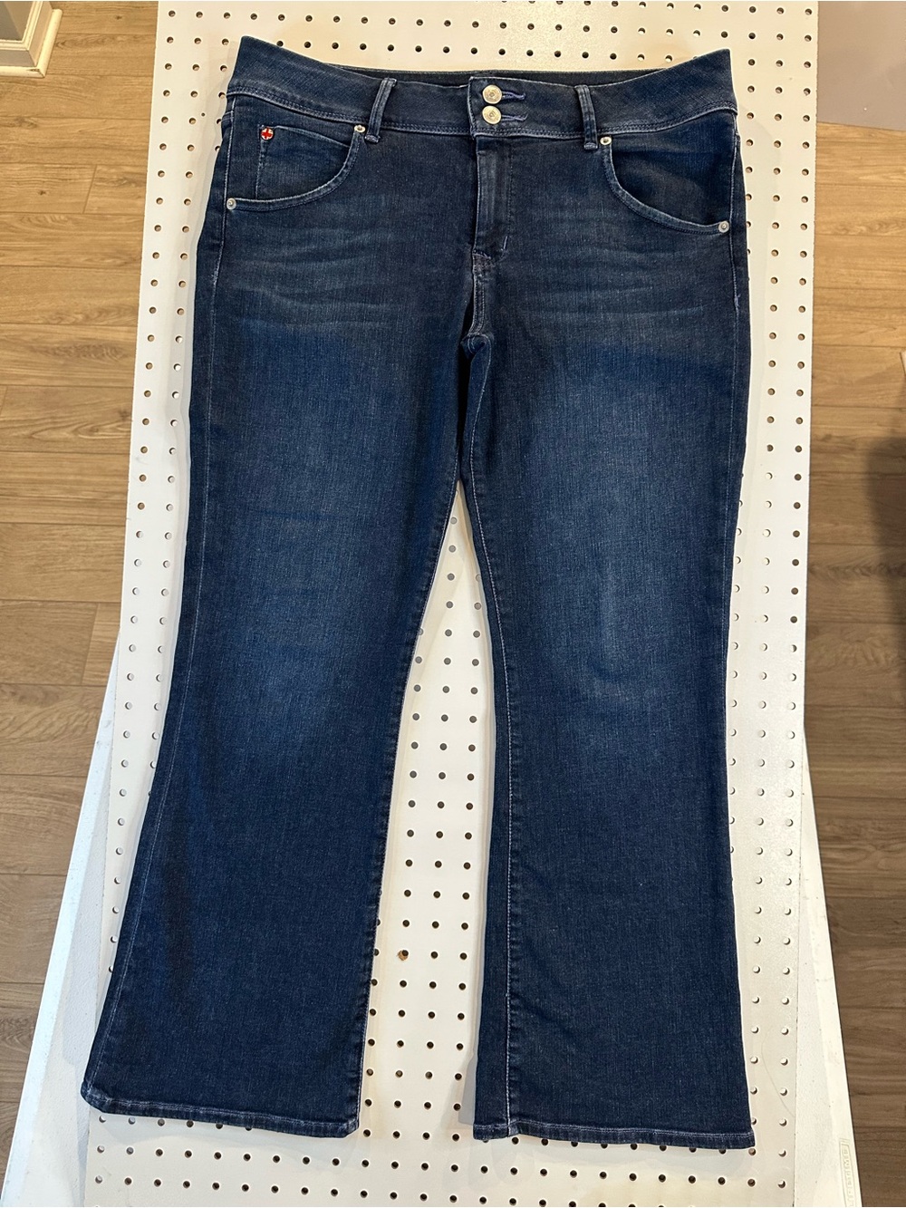 Hudson Jeans Boho Indigo Flare Wide-Leg